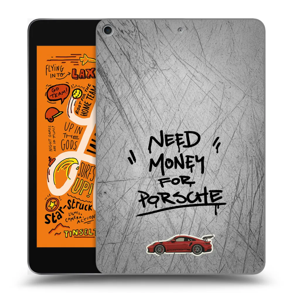 Picasee átlátszó szilikon tok az alábbi táblagépre Apple iPad mini 2019 (5. gen) - Grey Drift