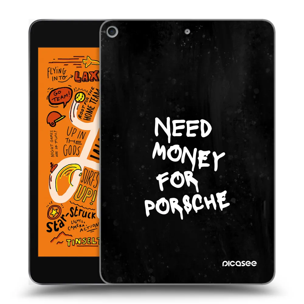 Picasee átlátszó szilikon tok az alábbi táblagépre Apple iPad mini 2019 (5. gen) - Black Dollar