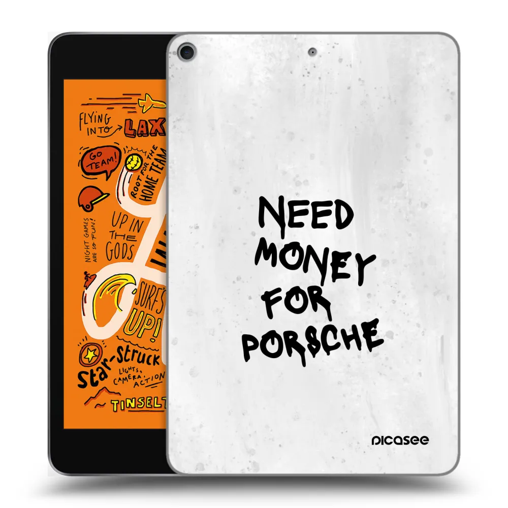 Picasee átlátszó szilikon tok az alábbi táblagépre Apple iPad mini 2019 (5. gen) - White Dollar