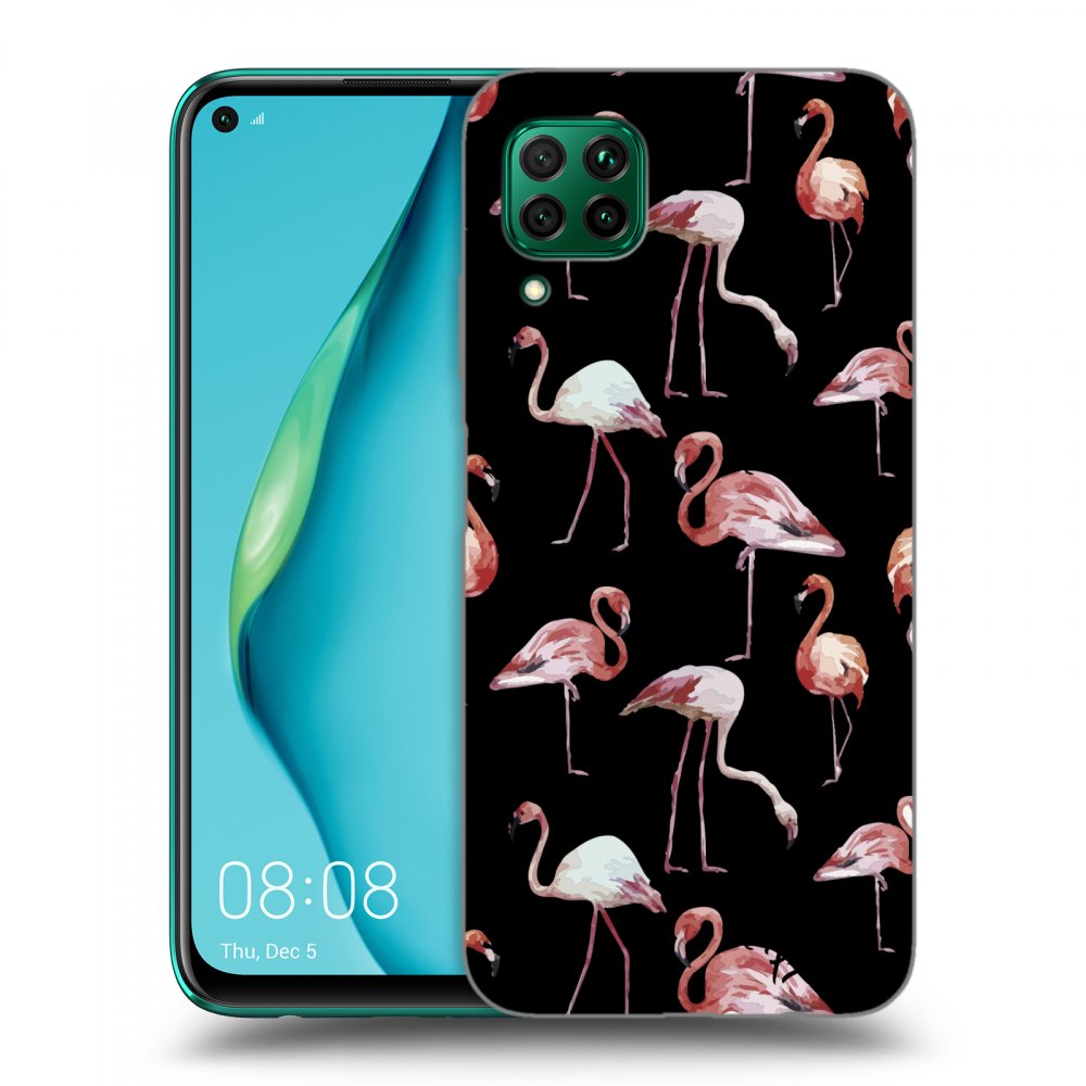 Picasee ULTIMATE CASE Huawei P40 Lite - készülékre - Flamingos