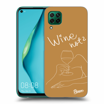 Szilikon tok erre a típusra Huawei P40 Lite - Wine not