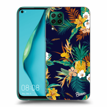 Szilikon tok erre a típusra Huawei P40 Lite - Pineapple Color