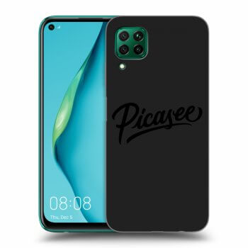 Picasee fekete szilikon tok az alábbi mobiltelefonokra Huawei P40 Lite - Picasee - black