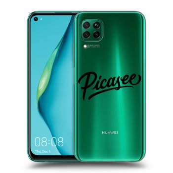 Picasee átlátszó szilikon tok az alábbi mobiltelefonokra Huawei P40 Lite - Picasee - black