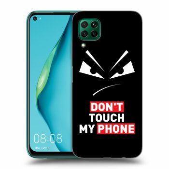 Szilikon tok erre a típusra Huawei P40 Lite - Evil Eye - Transparent