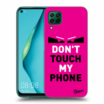 Szilikon tok erre a típusra Huawei P40 Lite - Shadow Eye - Pink
