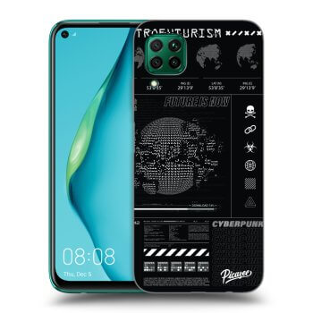 Picasee fekete szilikon tok az alábbi mobiltelefonokra Huawei P40 Lite - FUTURE