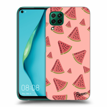 Picasee átlátszó szilikon tok az alábbi mobiltelefonokra Huawei P40 Lite - Watermelon