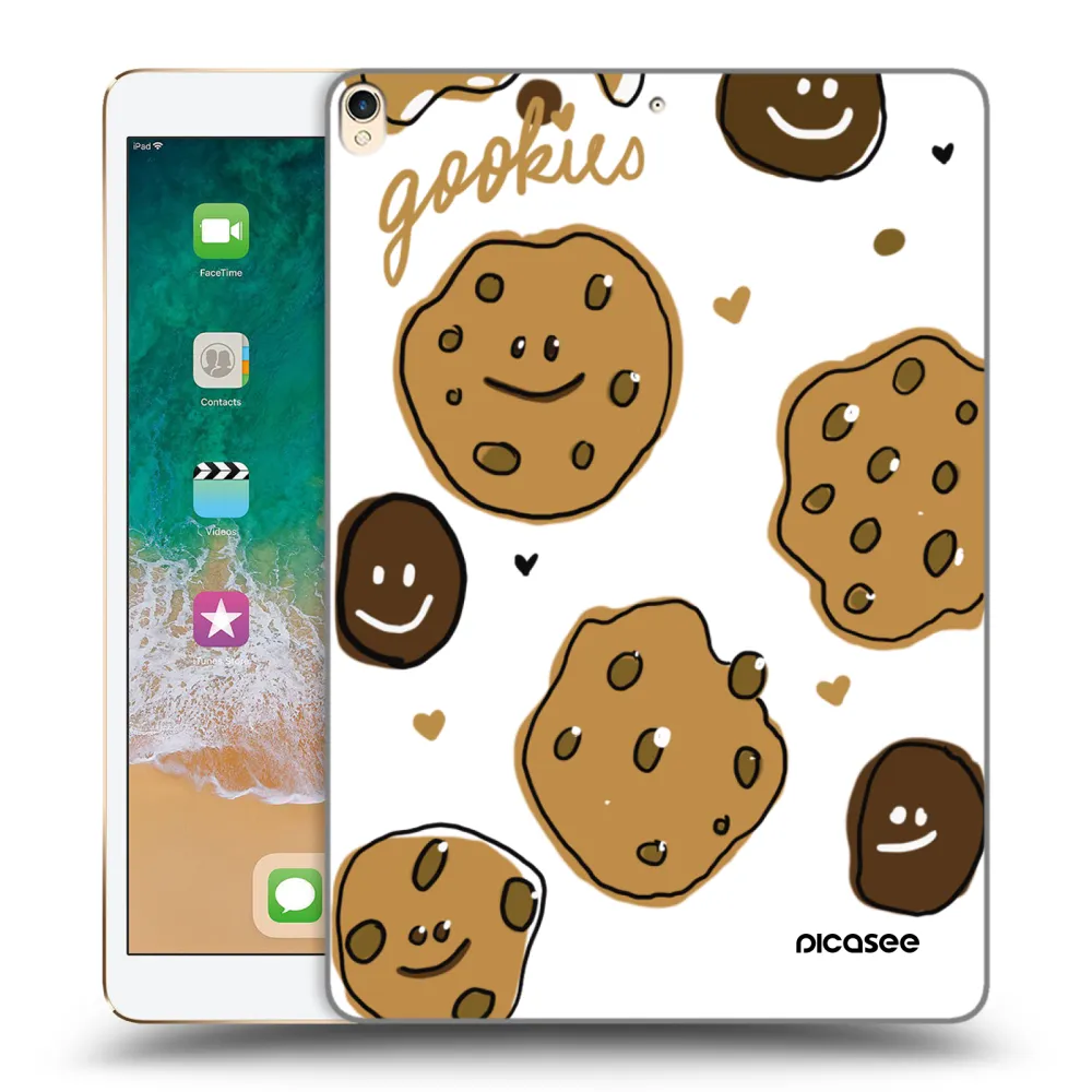 Picasee átlátszó szilikon tok az alábbi táblagépre Apple iPad Pro 10.5" 2017 (2. gen) - Gookies