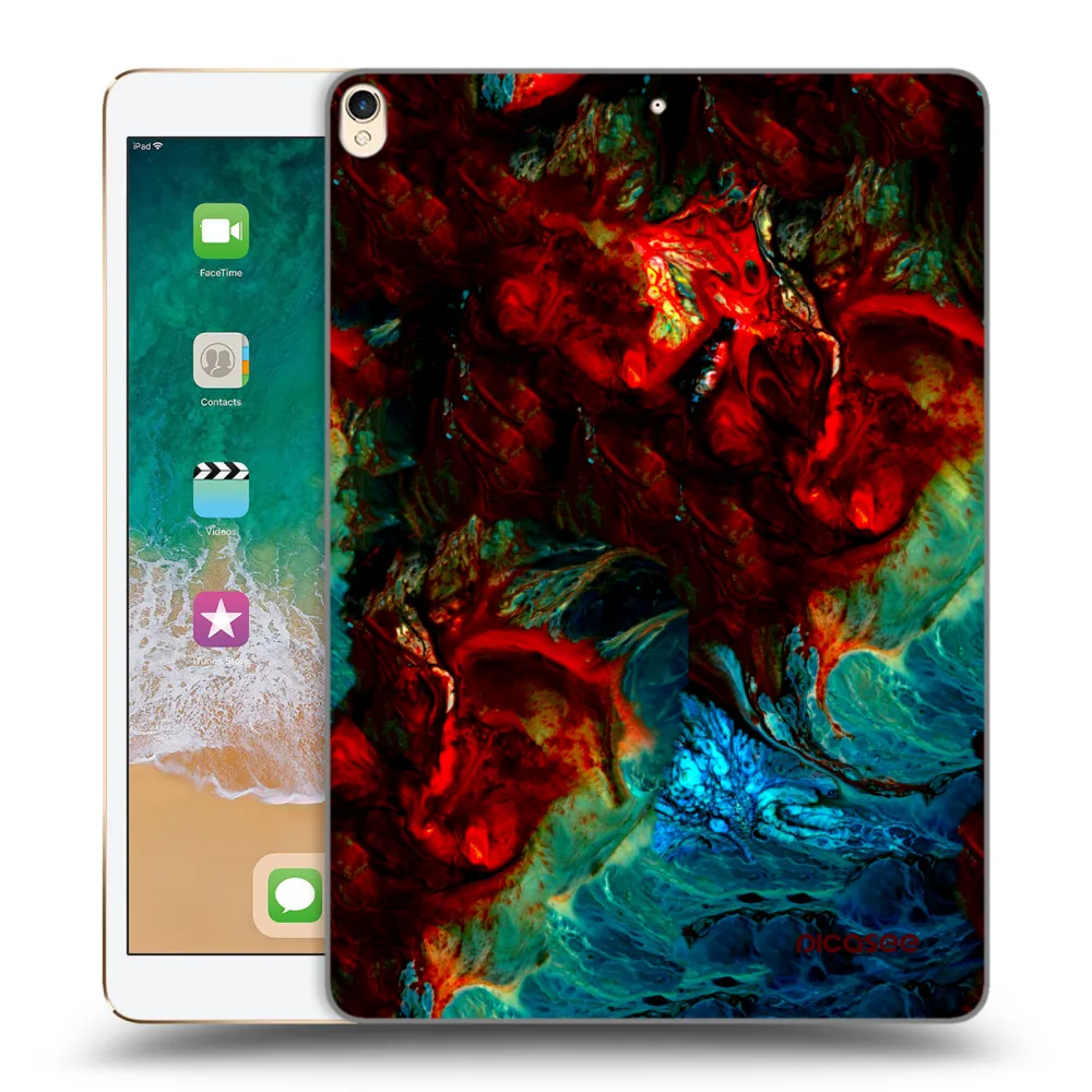 Picasee átlátszó szilikon tok az alábbi táblagépre Apple iPad Pro 10.5" 2017 (2. gen) - Universe