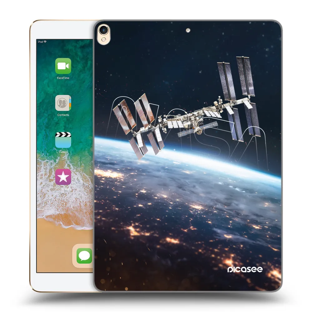 Picasee átlátszó szilikon tok az alábbi táblagépre Apple iPad Pro 10.5" 2017 (2. gen) - Station