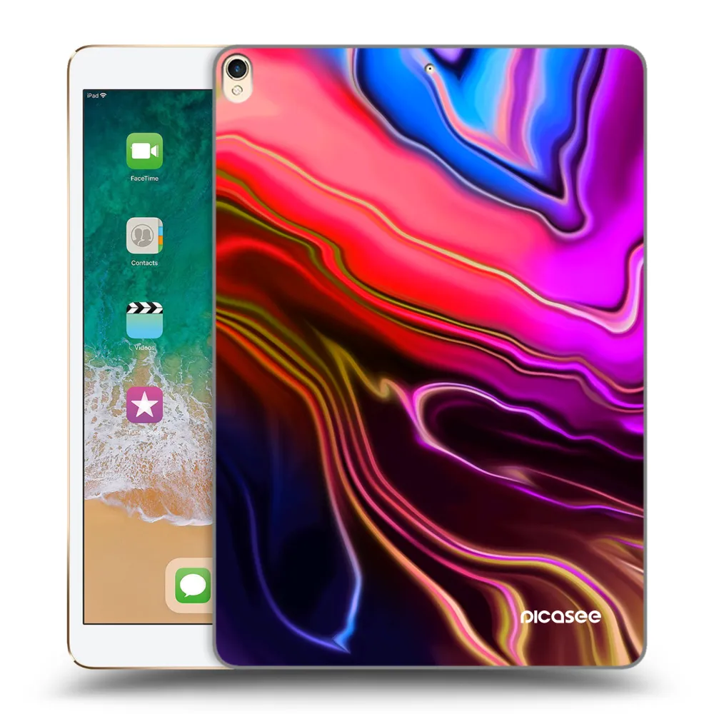 Picasee átlátszó szilikon tok az alábbi táblagépre Apple iPad Pro 10.5" 2017 (2. gen) - Electric