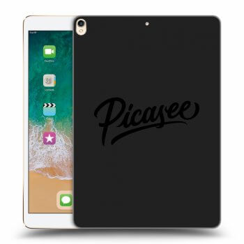 Picasee fekete szilikon tok az alábbi táblagépre Apple iPad Pro 10.5" 2017 (2. gen) - Picasee - old logo - black