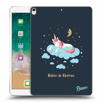 Picasee átlátszó szilikon tok az alábbi táblagépre Apple iPad Pro 10.5" 2017 (2. gen) - Believe In Unicorns