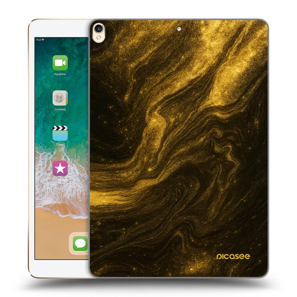Picasee átlátszó szilikon tok az alábbi táblagépre Apple iPad Pro 10.5" 2017 (2. gen) - Black