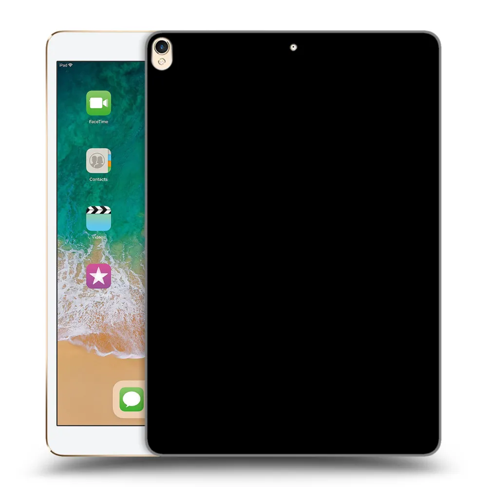 Picasee fekete szilikon tok az alábbi táblagépre Apple iPad Pro 10.5" 2017 (2. gen) - Picasee - new logo - black