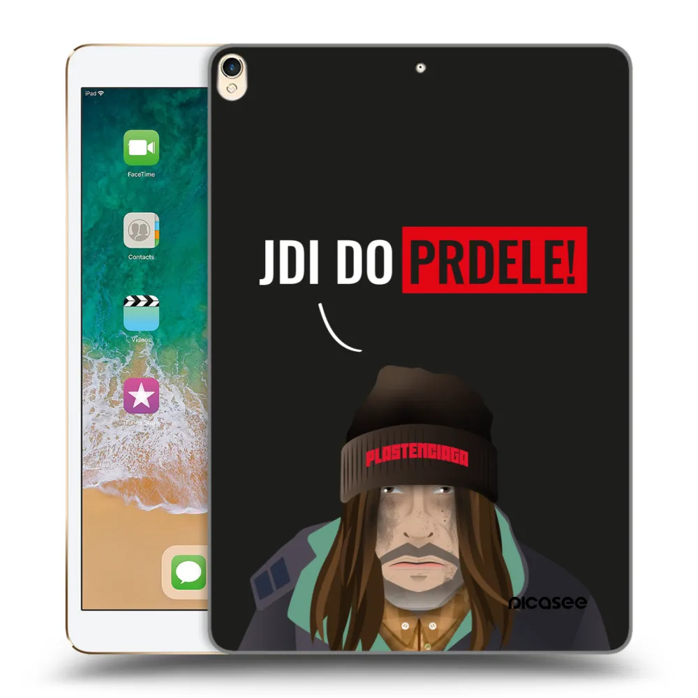 Picasee átlátszó szilikon tok az alábbi táblagépre Apple iPad Pro 10.5" 2017 (2. gen) - Bezďák