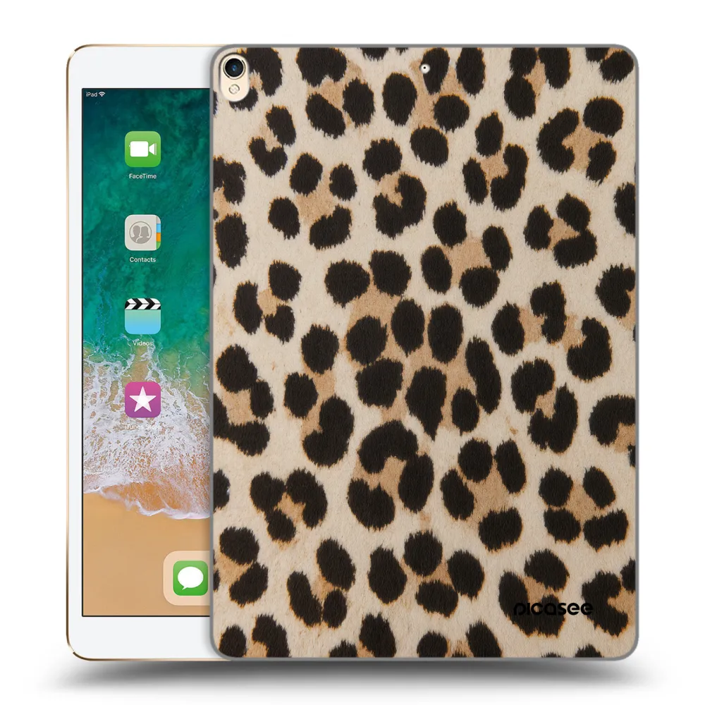 Picasee átlátszó szilikon tok az alábbi táblagépre Apple iPad Pro 10.5" 2017 (2. gen) - Brown Tiger