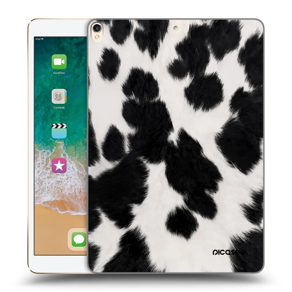 Picasee átlátszó szilikon tok az alábbi táblagépre Apple iPad Pro 10.5" 2017 (2. gen) - Black Moo