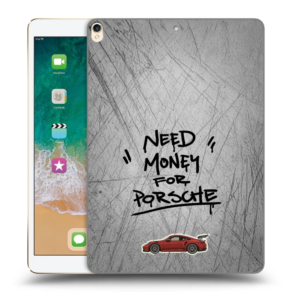 Picasee átlátszó szilikon tok az alábbi táblagépre Apple iPad Pro 10.5" 2017 (2. gen) - Grey Drift