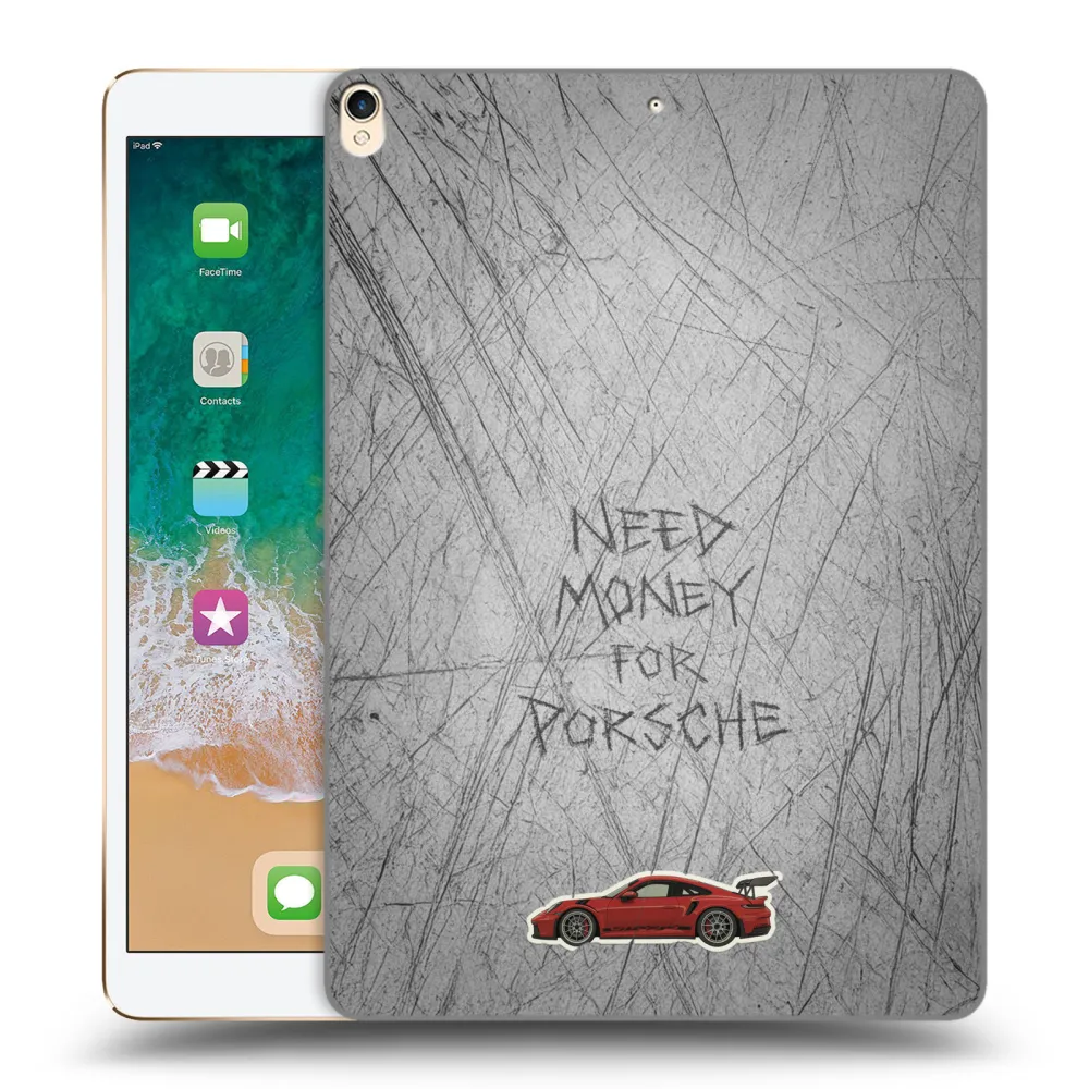 Picasee átlátszó szilikon tok az alábbi táblagépre Apple iPad Pro 10.5" 2017 (2. gen) - Garage Scratch