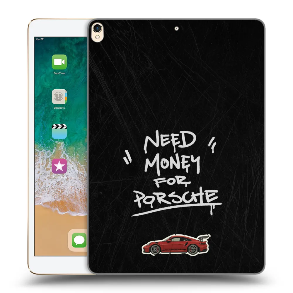 Picasee átlátszó szilikon tok az alábbi táblagépre Apple iPad Pro 10.5" 2017 (2. gen) - Dark Racer