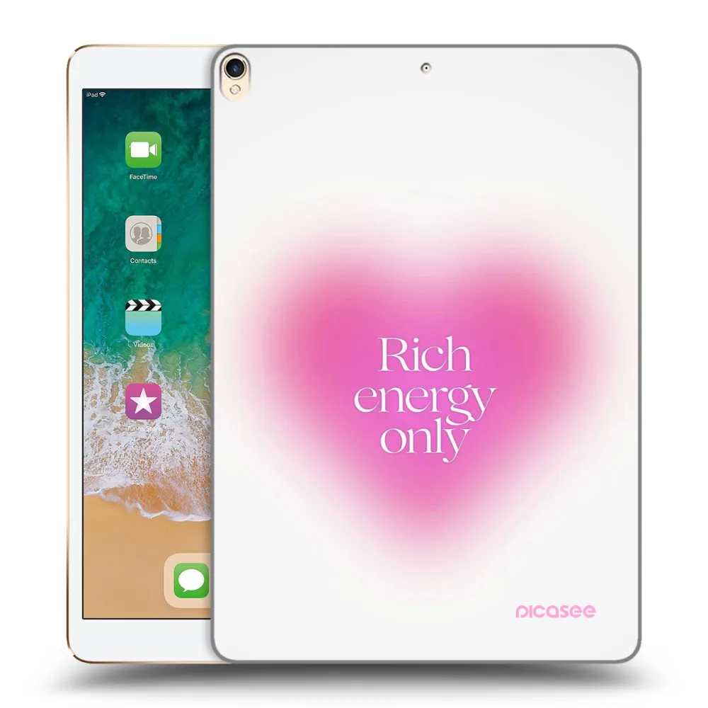 Picasee átlátszó szilikon tok az alábbi táblagépre Apple iPad Pro 10.5" 2017 (2. gen) - Rich Energy