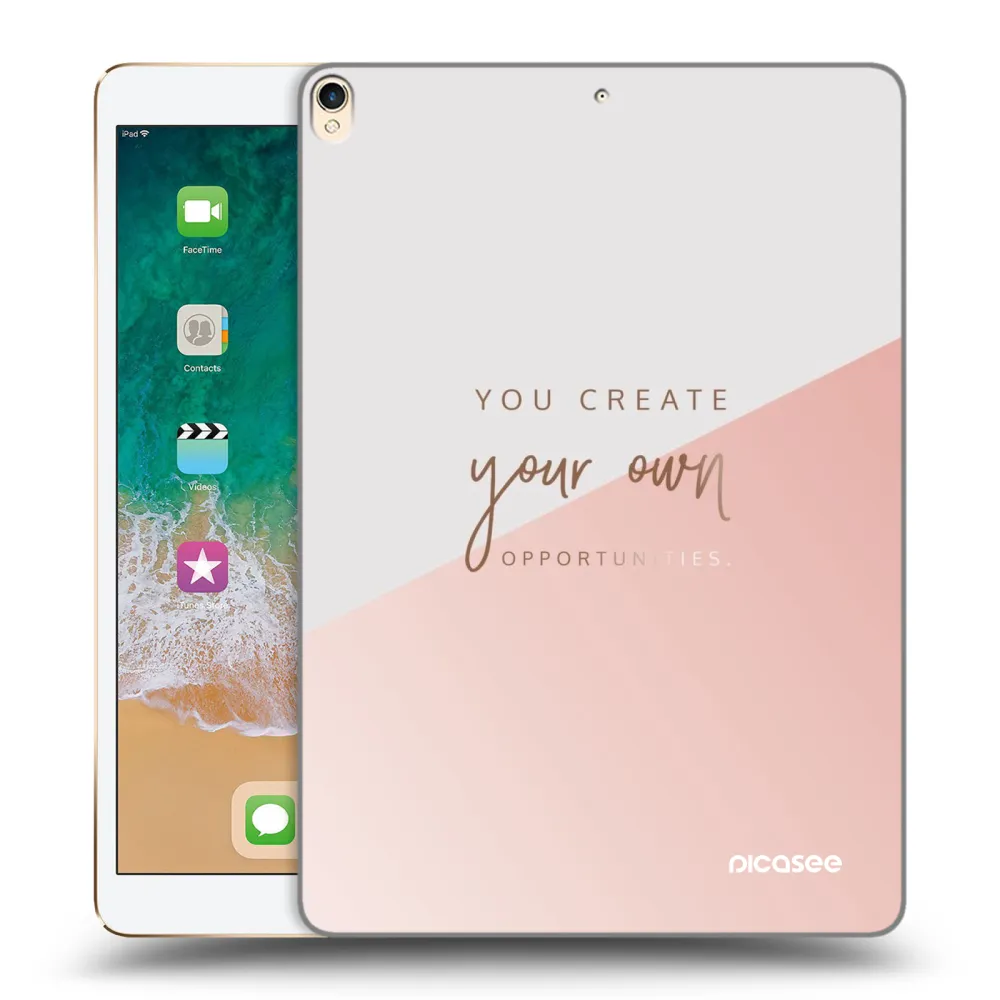 Picasee átlátszó szilikon tok az alábbi táblagépre Apple iPad Pro 10.5" 2017 (2. gen) - You create your own opportunities