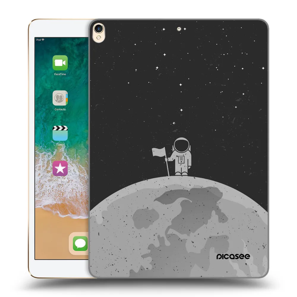 Picasee átlátszó szilikon tok az alábbi táblagépre Apple iPad Pro 10.5" 2017 (2. gen) - Astronaut