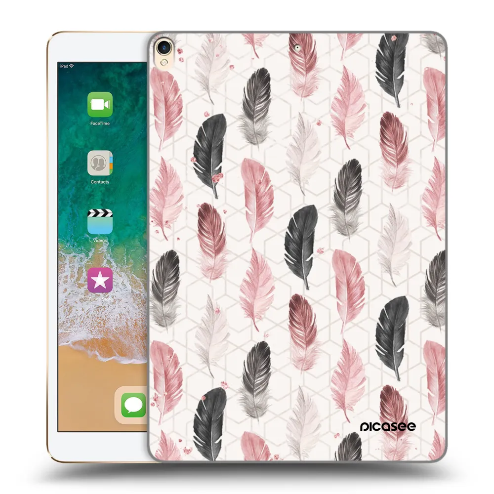 Picasee átlátszó szilikon tok az alábbi táblagépre Apple iPad Pro 10.5" 2017 (2. gen) - Feather 2