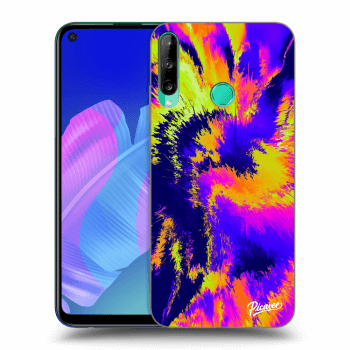 Picasee fekete szilikon tok az alábbi mobiltelefonokra Huawei P40 Lite E - Burn