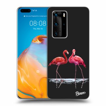 Tok az alábbi mobiltelefonokra Huawei P40 Pro - Flamingos couple
