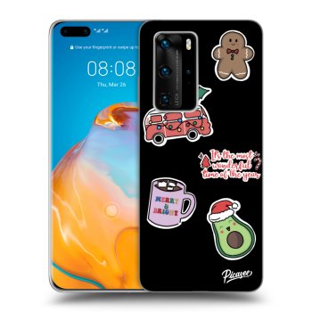 Tok az alábbi mobiltelefonokra Huawei P40 Pro - Christmas Stickers