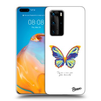 Tok az alábbi mobiltelefonokra Huawei P40 Pro - Diamanty White