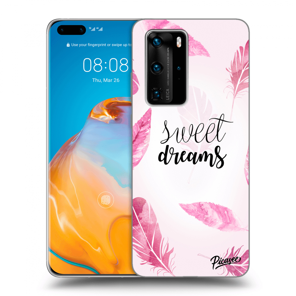 Picasee átlátszó szilikon tok az alábbi mobiltelefonokra Huawei P40 Pro - Sweet dreams