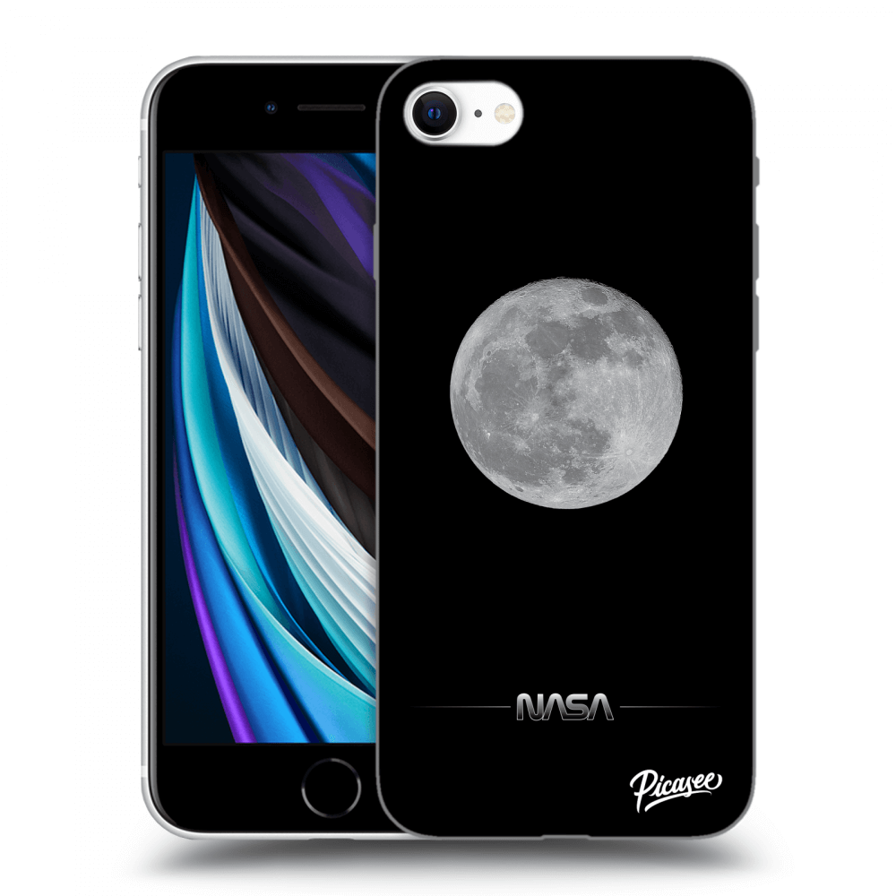 Picasee ULTIMATE CASE Apple iPhone SE 2020 - készülékre - Moon Minimal