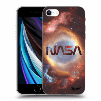 Picasee fekete szilikon tok az alábbi mobiltelefonokra Apple iPhone SE 2020 - Nebula