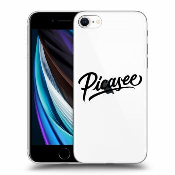 Picasee átlátszó szilikon tok az alábbi mobiltelefonokra Apple iPhone SE 2020 - Picasee - black