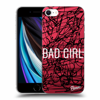 Picasee átlátszó szilikon tok az alábbi mobiltelefonokra Apple iPhone SE 2020 - Bad girl