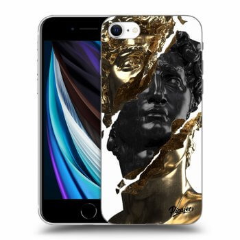 Picasee ULTIMATE CASE Apple iPhone SE 2020 - készülékre - Gold - Black