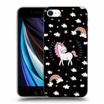 Szilikon tok erre a típusra Apple iPhone SE 2020 - Unicorn star heaven