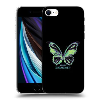 Picasee ULTIMATE CASE Apple iPhone SE 2020 - készülékre - Diamanty Blue
