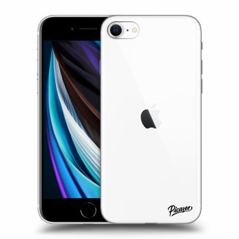 Picasee átlátszó szilikon tok az alábbi mobiltelefonokra Apple iPhone SE 2020 - Clear