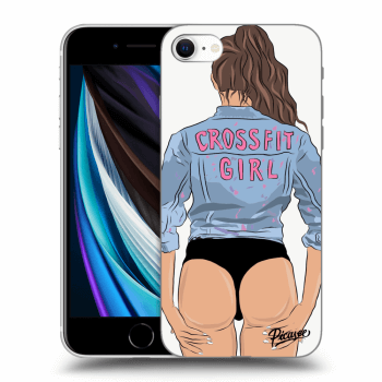 Picasee ULTIMATE CASE Apple iPhone SE 2020 - készülékre - Crossfit girl - nickynellow