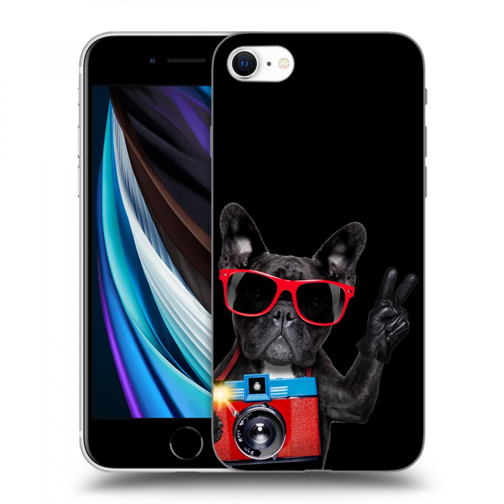 Picasee ULTIMATE CASE Apple iPhone SE 2020 - készülékre - French Bulldog