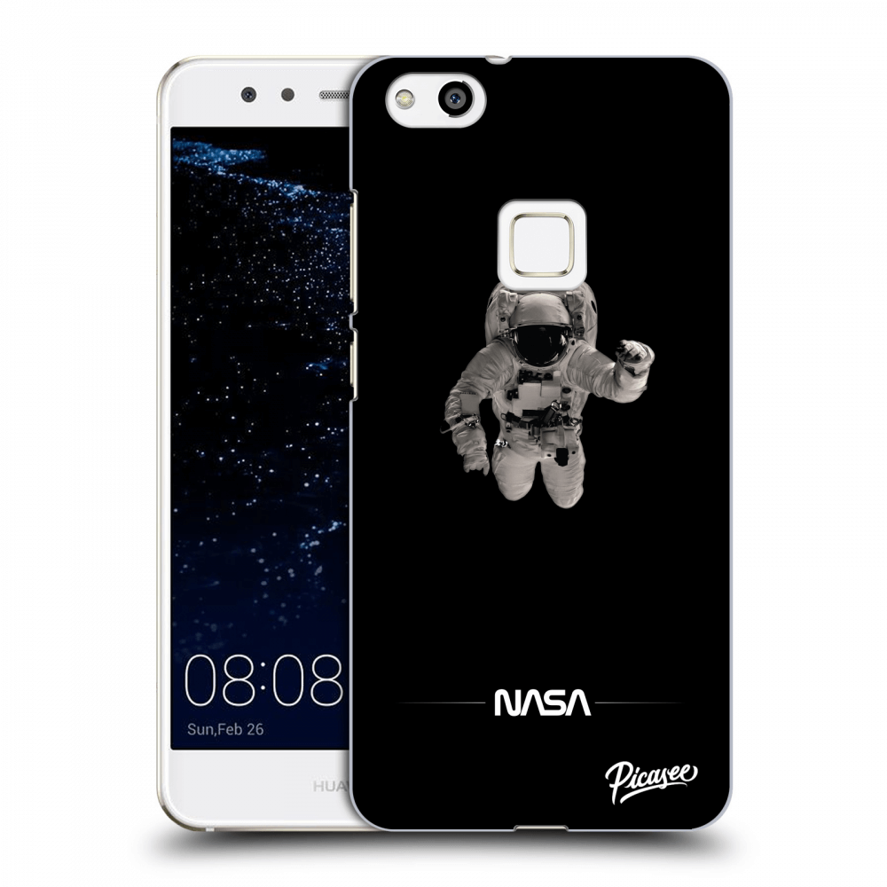 Picasee átlátszó szilikon tok az alábbi mobiltelefonokra Huawei P10 Lite - Astronaut Minimal