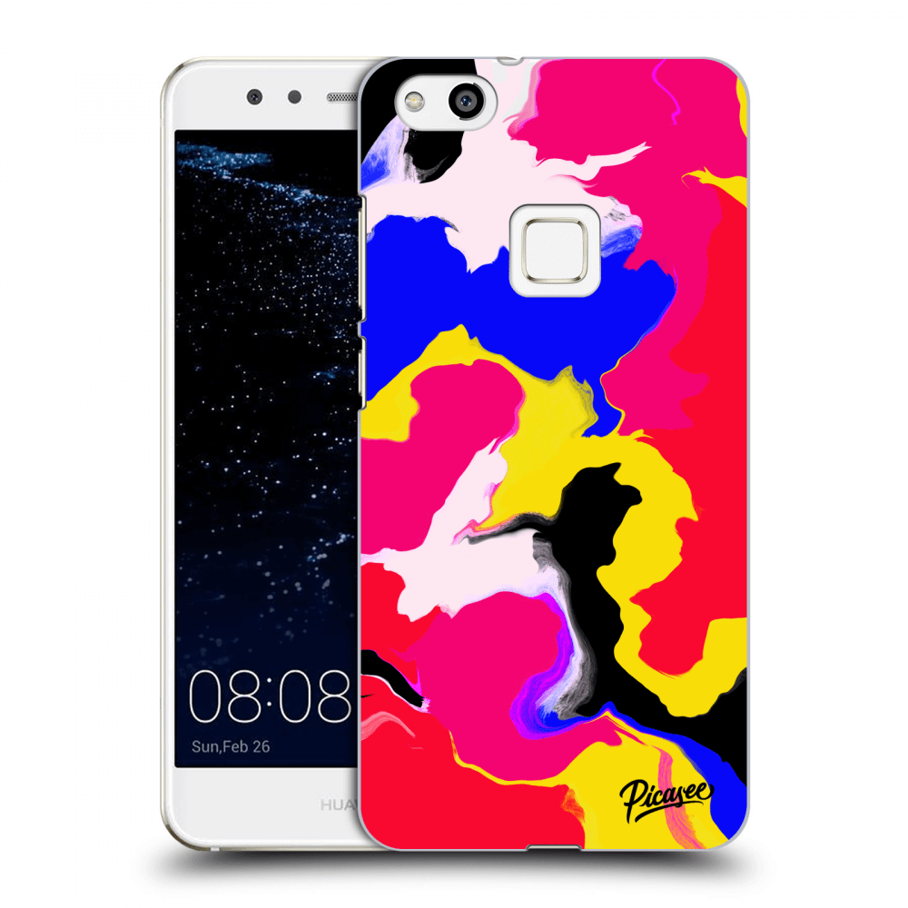 Picasee átlátszó szilikon tok az alábbi mobiltelefonokra Huawei P10 Lite - Watercolor