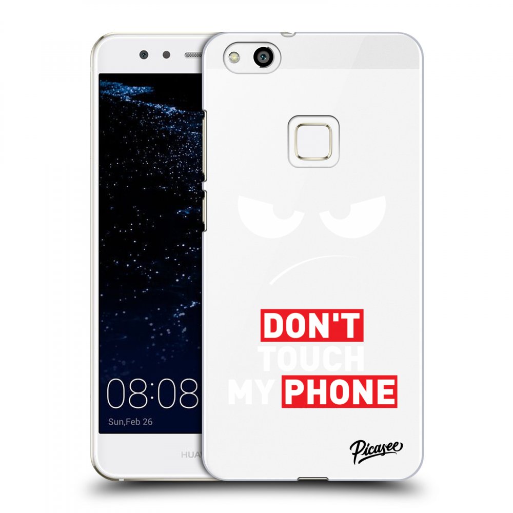 Picasee átlátszó szilikon tok az alábbi mobiltelefonokra Huawei P10 Lite - Angry Eyes - Transparent