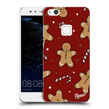 Picasee átlátszó szilikon tok az alábbi mobiltelefonokra Huawei P10 Lite - Gingerbread 2