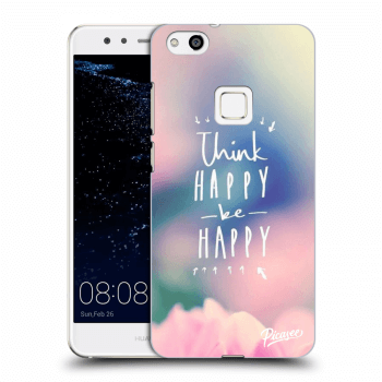 Picasee átlátszó szilikon tok az alábbi mobiltelefonokra Huawei P10 Lite - Think happy be happy